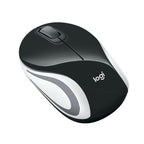 Logitech M187 Mini 1000DPI 2.4GHz Wireless Ultra Portable Mouse - Black