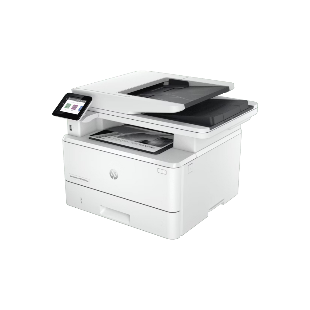 HP LaserJet Pro 4104fdw (2Z634A) – Business Monochrome Laser Printer with Fax, ADF, Duplex Printing, Wi-Fi, Network, Duplex Scanning, 3 Year Warranty