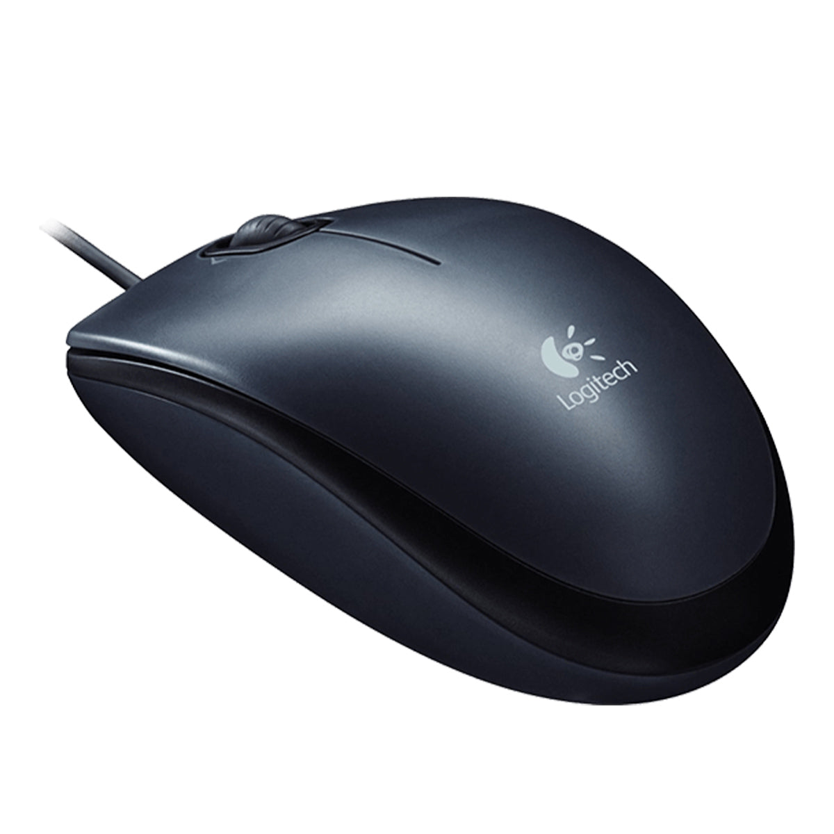 Logitech M100R Wired Optical Mouse with 1000 DPI and Ambidextrous