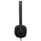 Logitech H151 3.5mm Wired Stereo Headphone with Noise-Cancelling Microphone