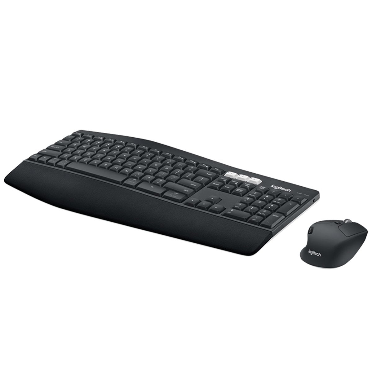 Logitech MK850 Multi Device Wireless Keyboard and Optical Mouse Combo - Black