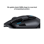 Logitech G402 Hyperion Fury Wired Fusion Engine Sensor Gaming Mouse with Adjustable DPI Up to 4000 and 8 Programmable Buttons