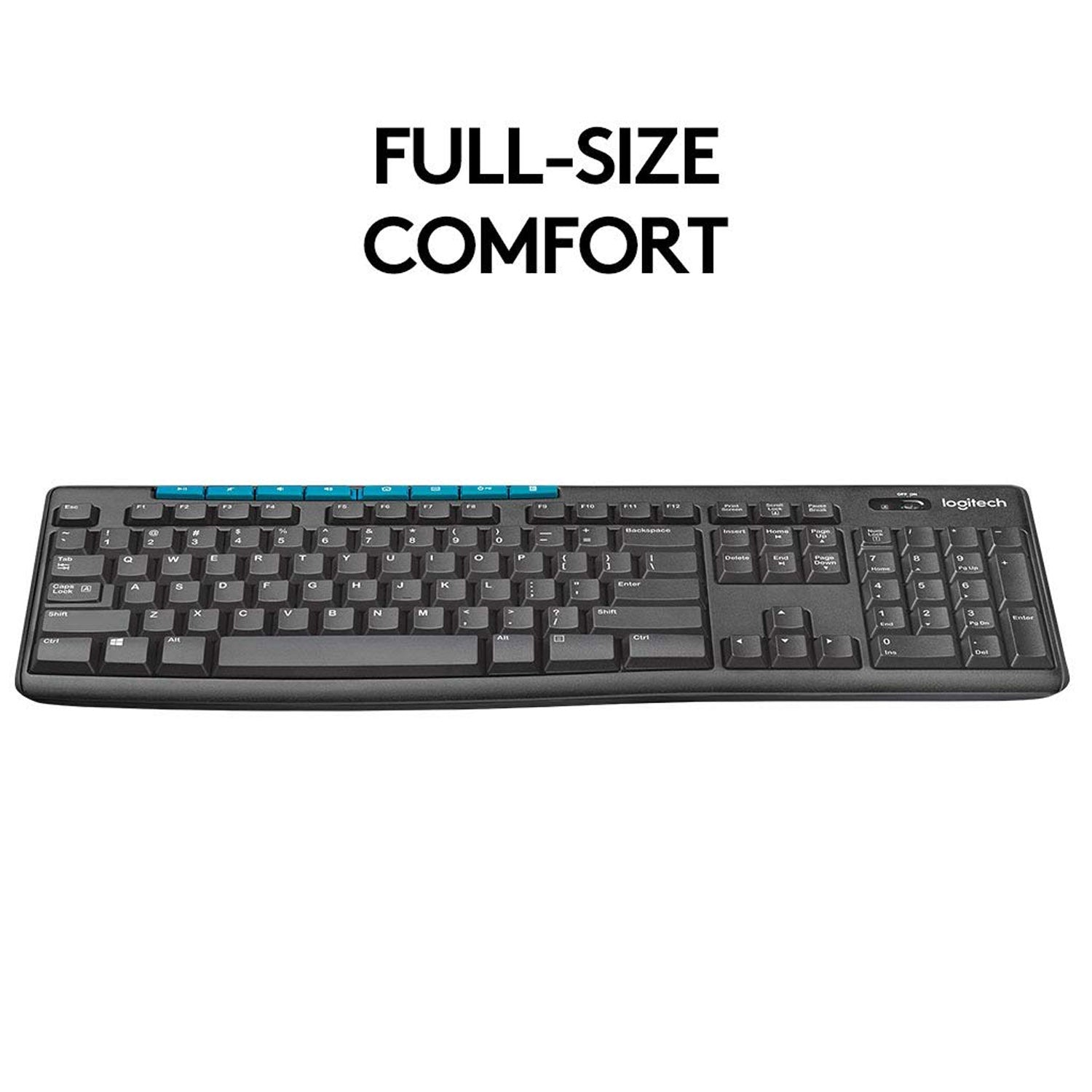 [RePacked] Logitech MK275 Wireless Keyboard and Mouse Combo with Ultra Long Battery Life