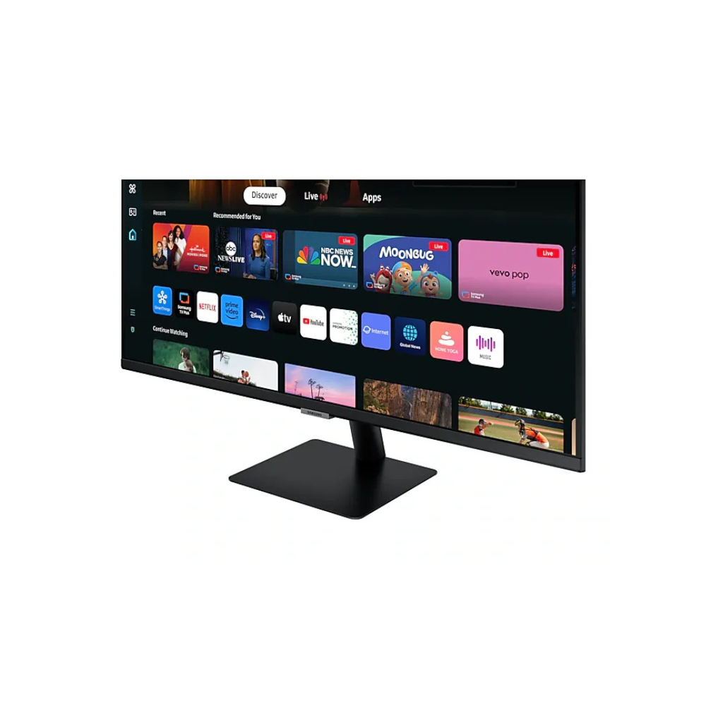 Samsung LS32DM500EWXXL – 32" FHD VA Smart Monitor, HDMI/USB, HDR10, WiFi & BT, Dex & AirPlay, Speakers, 3 Year Warranty