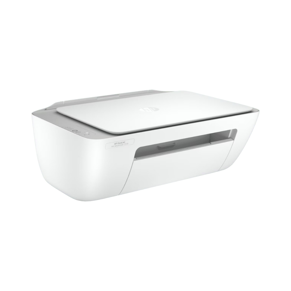 HP DeskJet Ink Advantage 2338 (7WQ06B) – All-in-One Printer, Print/Scan/Copy, Compact Design, USB, 1 Year Warranty
