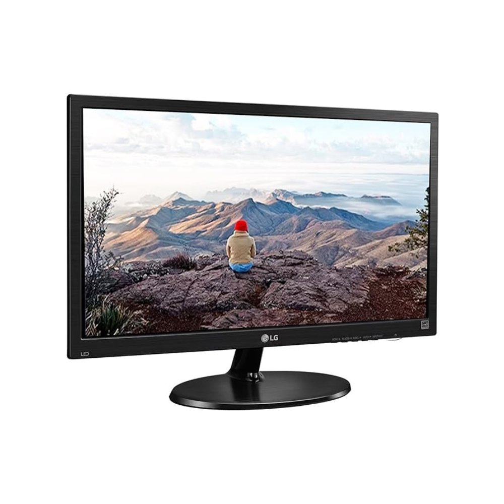LG 19M38HB – 18.5" HD TN Monitor, 1366x768, VGA/HDMI, Wall Mount, 3 Year Warranty