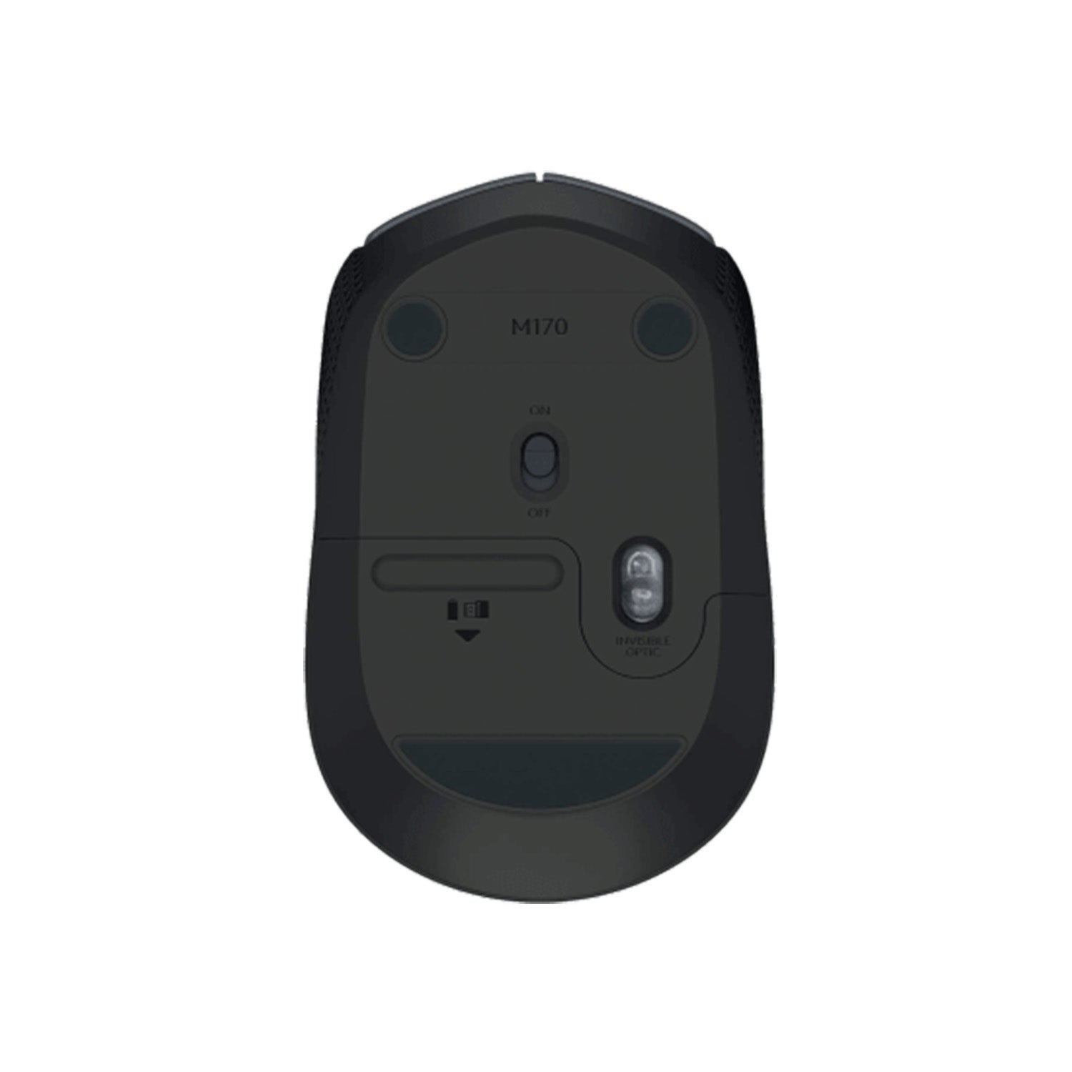 [RePacked] Logitech M170 Wireless Optical Grey Mouse with 2.4 GHz Technology and Ambidextrous Design