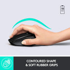 Logitech MK345 2.4 GHz Full-Size Wireless Keyboard and Mouse Combo