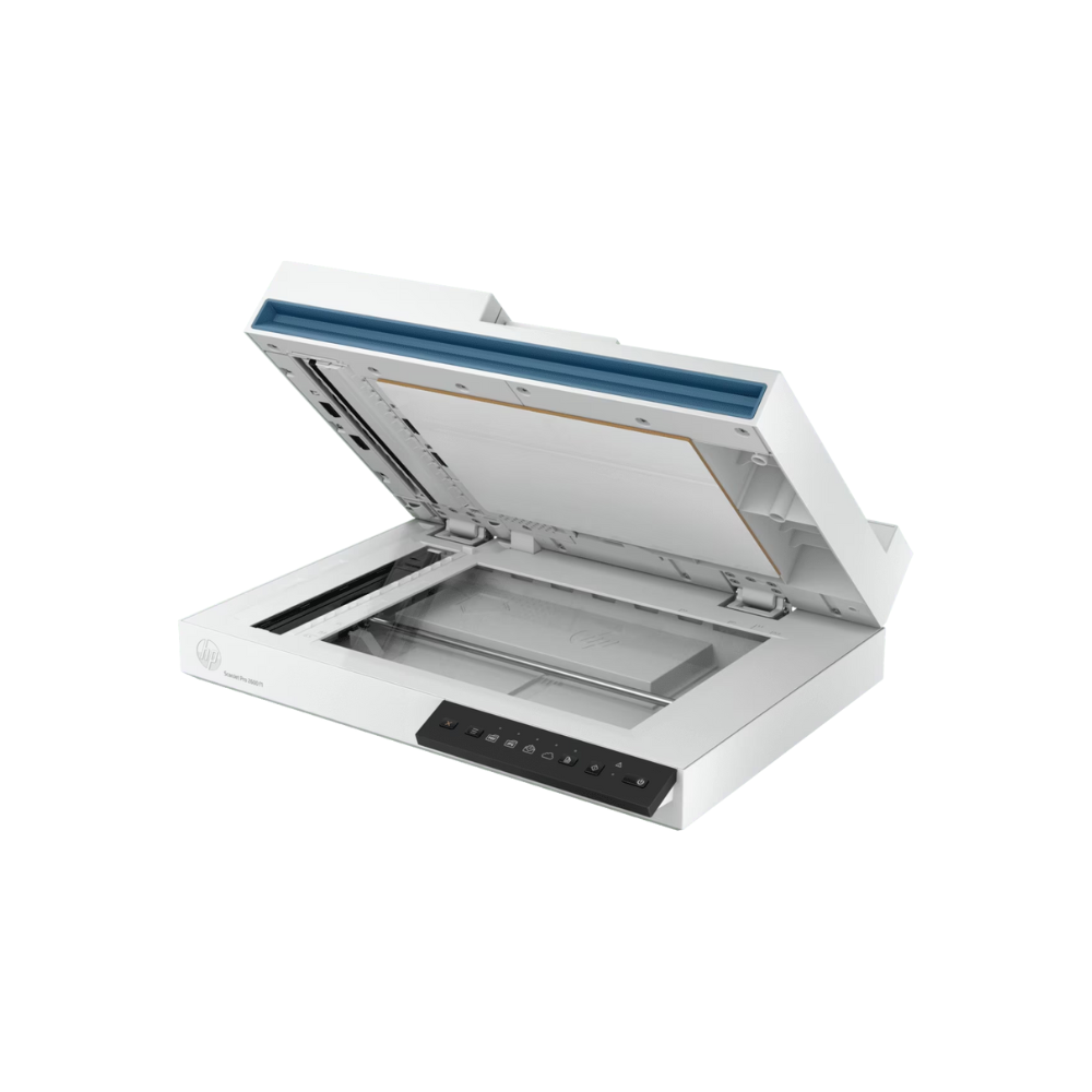 HP ScanJet Pro 2600 f1 (20G05A) – Flatbed Document Scanner, 25 PPM / 50 IPM, Duplex, 60-Sheet ADF, 1,500 Pages Daily Duty Cycle, 1 Year Warranty