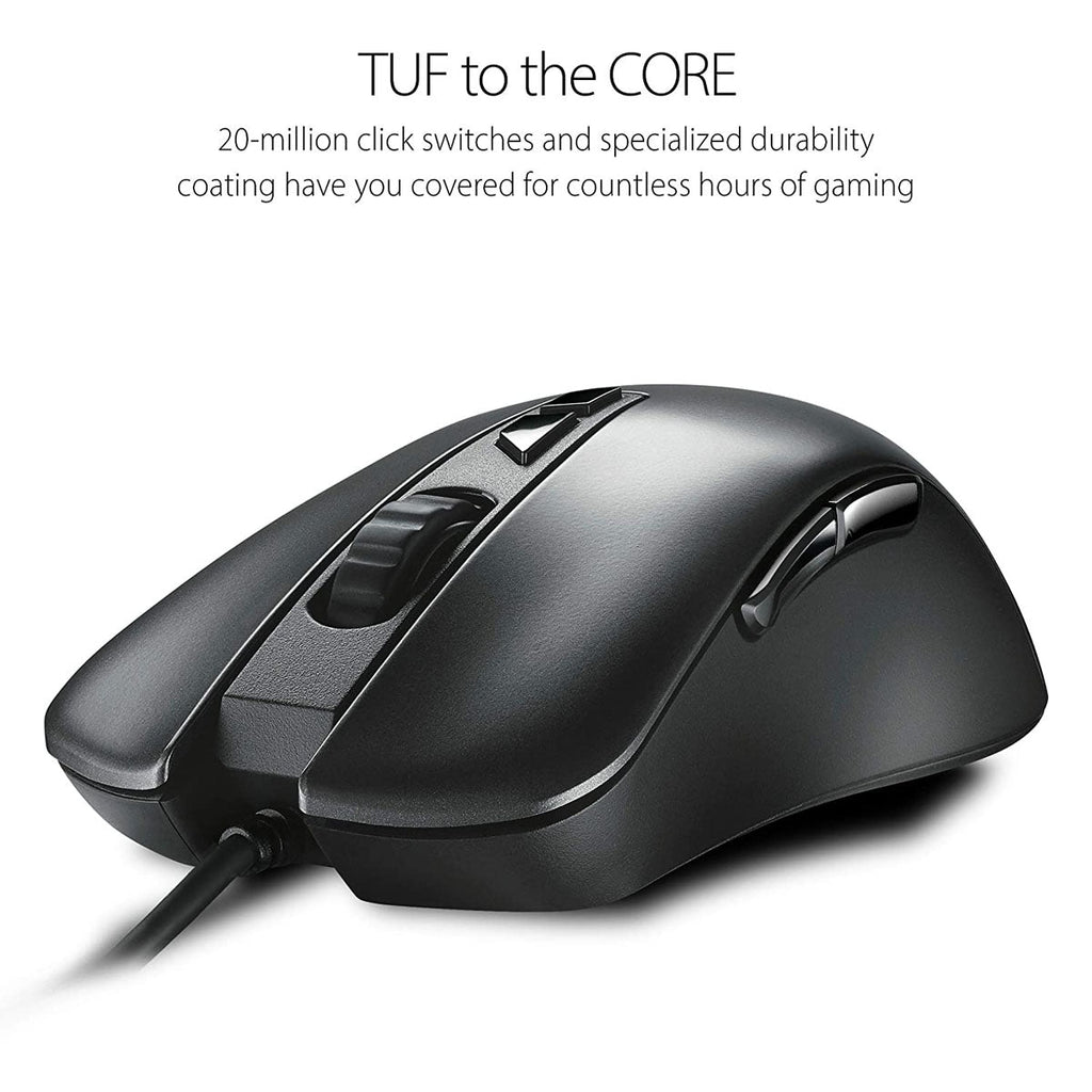 ASUS TUF Gaming M3 Wired RGB Optical Mouse with 7 Programmable Buttons and 7000 DPI