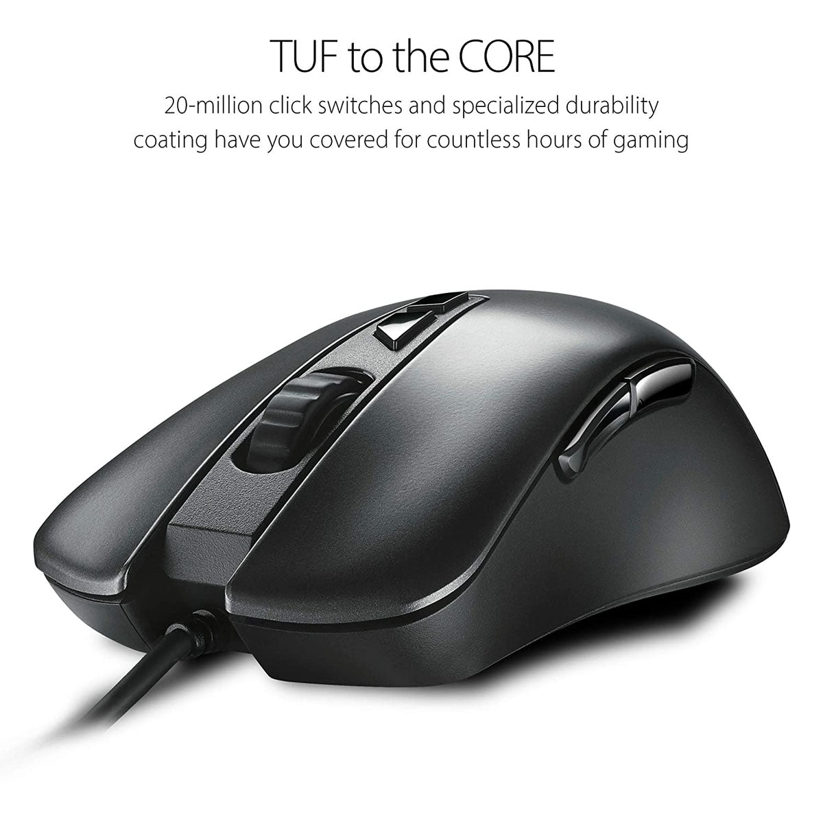 ASUS TUF Gaming M3 Wired RGB Optical Mouse with 7 Programmable Buttons and 7000 DPI