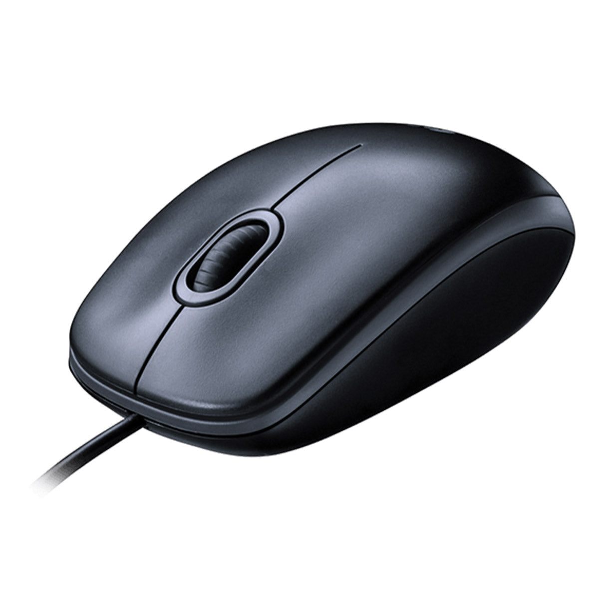Logitech M100R Wired Optical Mouse with 1000 DPI and Ambidextrous