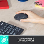 Logitech MK295 2.4 GHz Full-Size Wireless Silent Keyboard and Mouse Combo