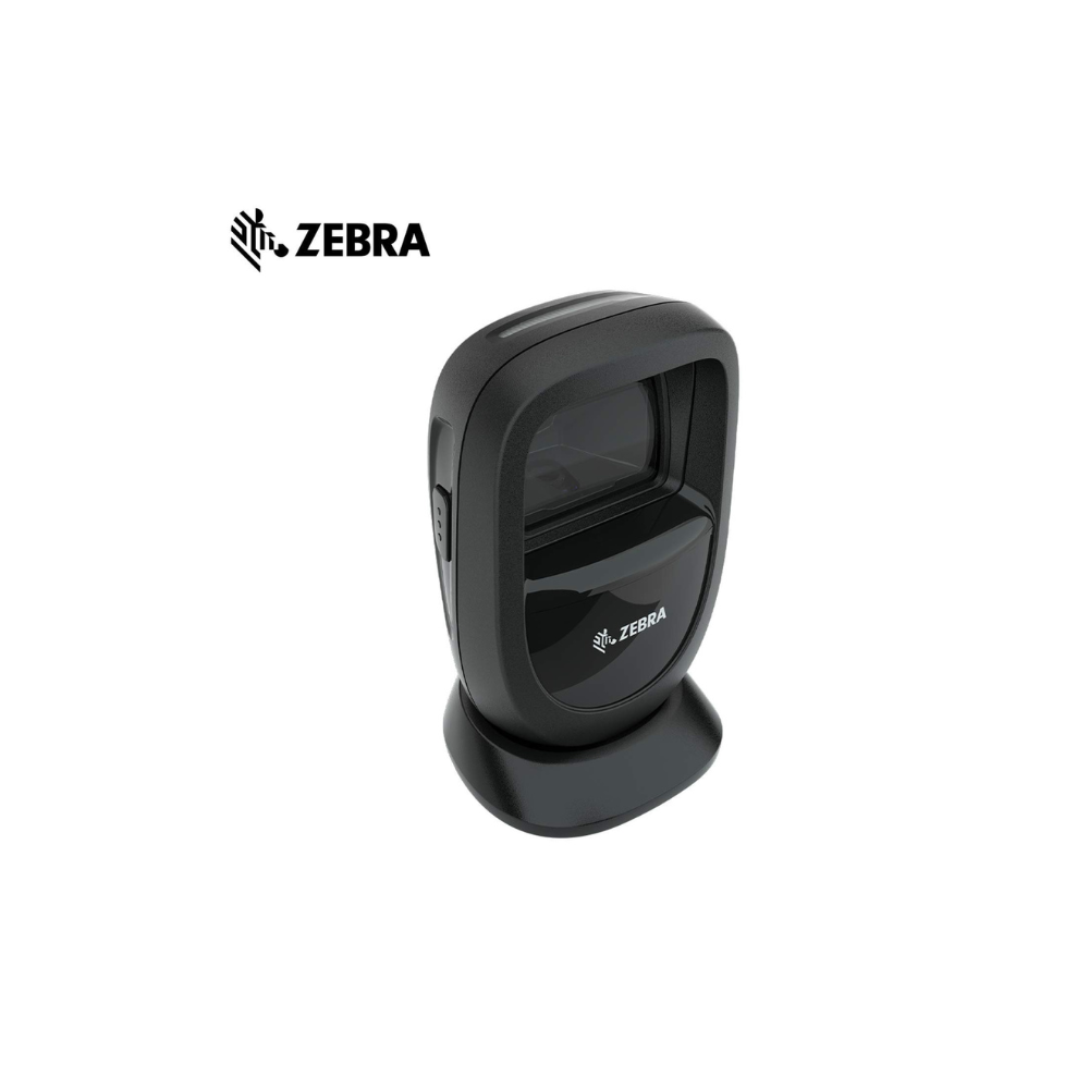 Zebra DS9308-SR4U2100AZY – 2D Tabletop Barcode Scanner, Black USB Kit, 3 Years Warranty