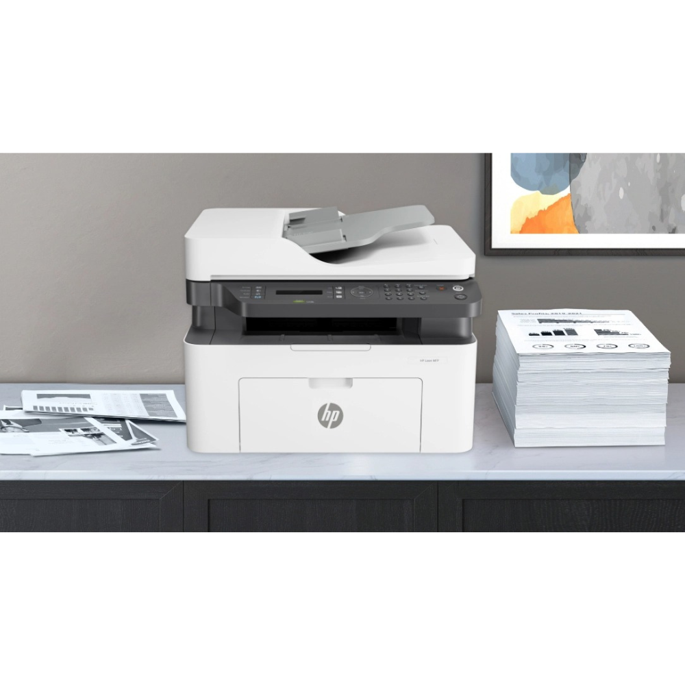 HP LaserJet Pro 4104dw (2Z632A) – Business Monochrome Laser Printer, Duplex Printing, Wi-Fi, Network, ADF with Duplex Scanning, 1 Year Warranty