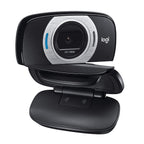 [RePacked] Logitech C615 Portable 1080P HD Webcam with Autofocus Built-in Mic and 360° Swivel Design