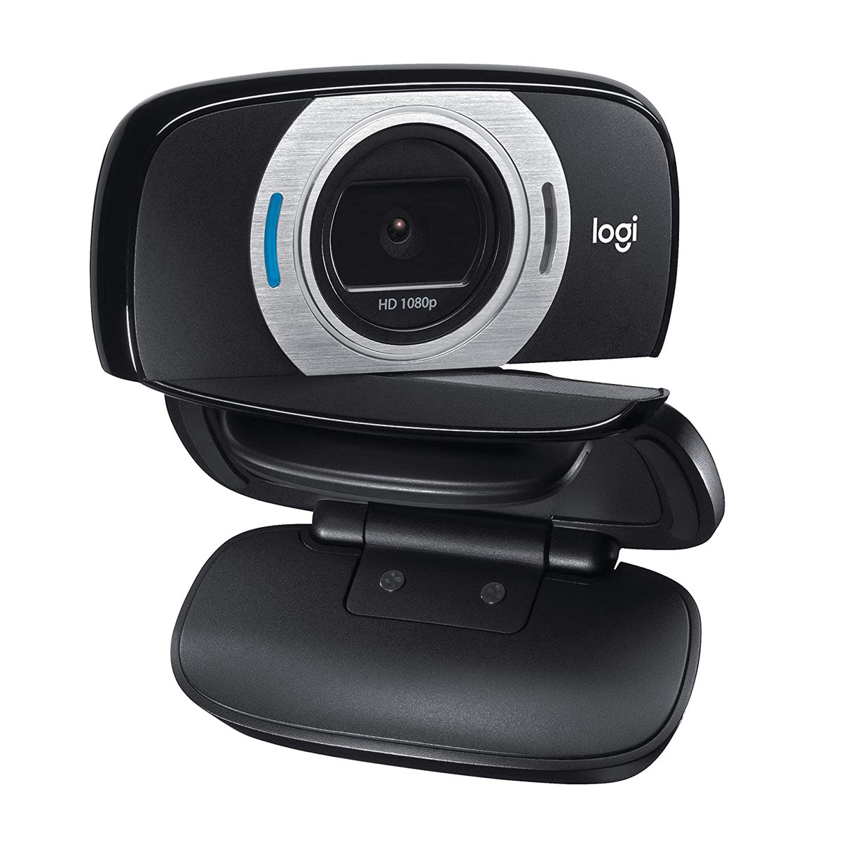 [RePacked] Logitech C615 Portable 1080P HD Webcam with Autofocus Built-in Mic and 360° Swivel Design