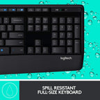 Logitech MK345 2.4 GHz Full-Size Wireless Keyboard and Mouse Combo