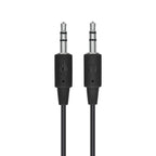 Logitech H110 3.5mm Wired Dual Plug Computer Stereo Headset with Mic - Black