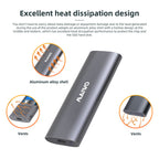 MAIWO K1689 USB Tool-Free M.2 SATA & NVMe SSD Enclosure - Blue