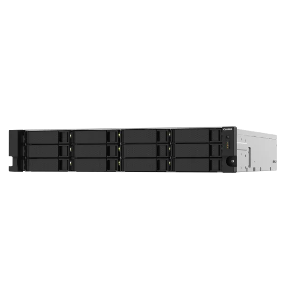QNAP TS-1232PXU-RP-4G 12 Bay Quad Core High Speed SMB Rackmount NAS