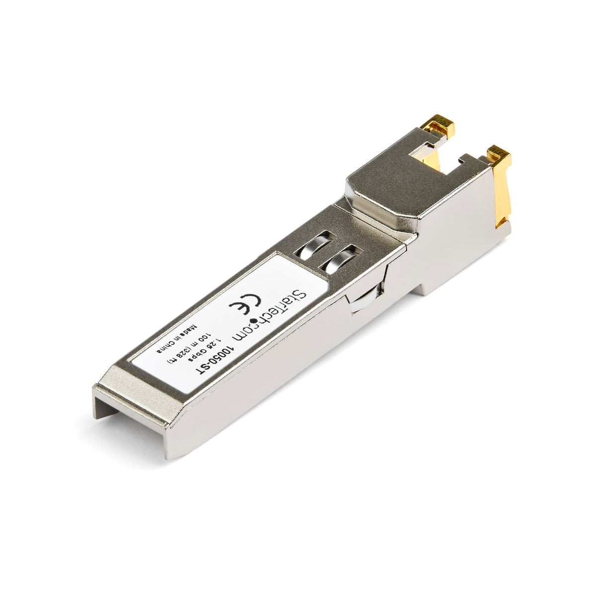 StarTech 10050-ST SFP transceiver side angle – st b view