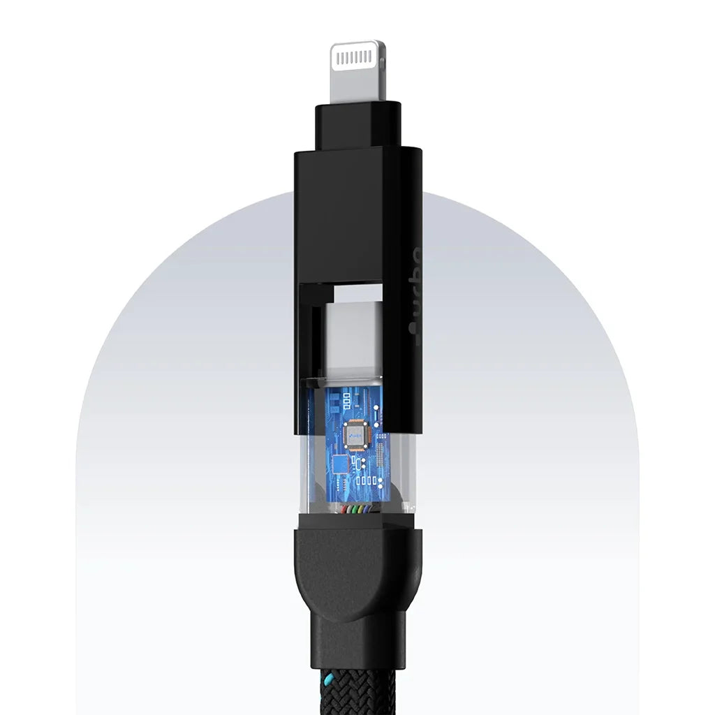 100W 4in1 Quad Cable 1ft