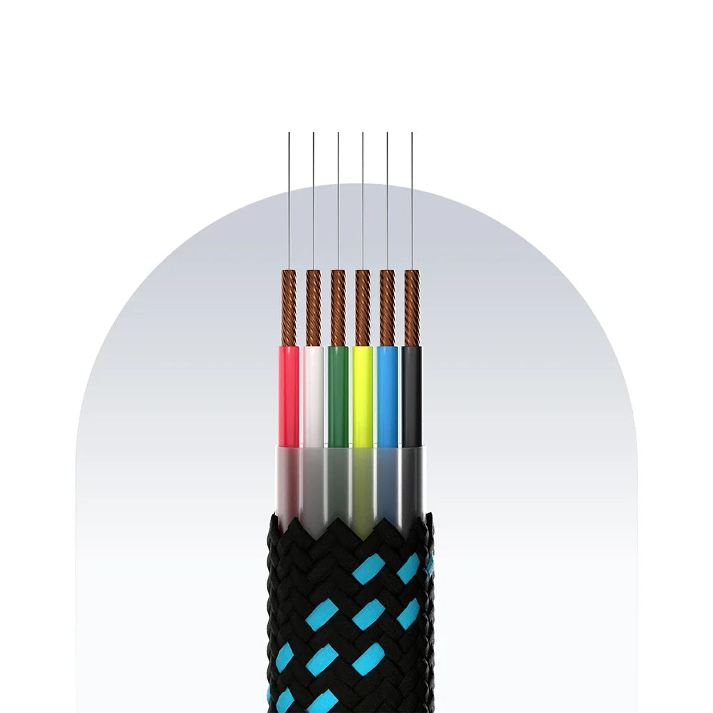 100W 4in1 Quad Cable 1ft