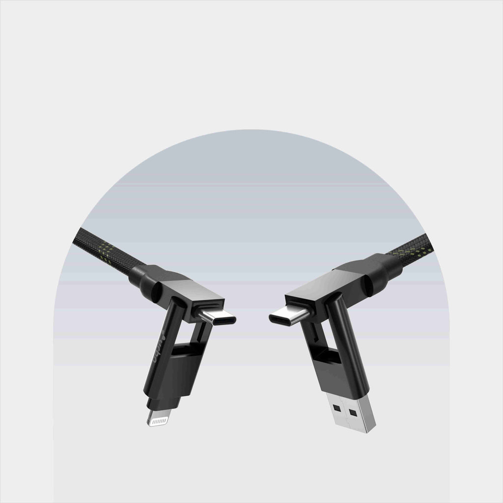 100W 4in1 Quad Cable 4ft