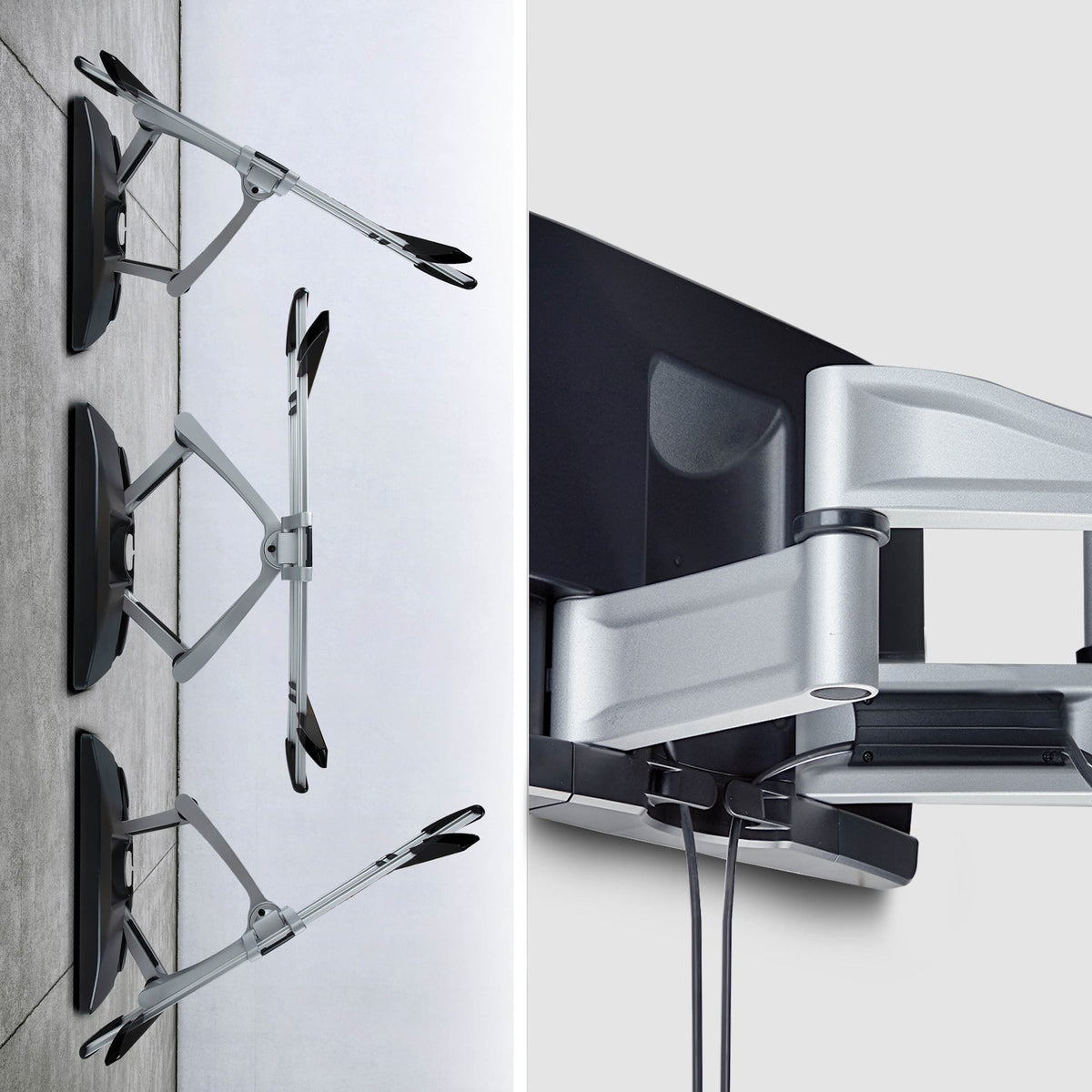 StarTech Wall Mount – detail of integrated cable management channel