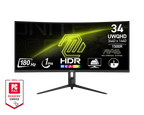 MSI MAG 342CQR E2 34" 2K UWQHD 180Hz 1ms Curved Gaming Monitor