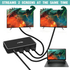 Black-i HDMI 4k Splitter - 1 Input 2 Output