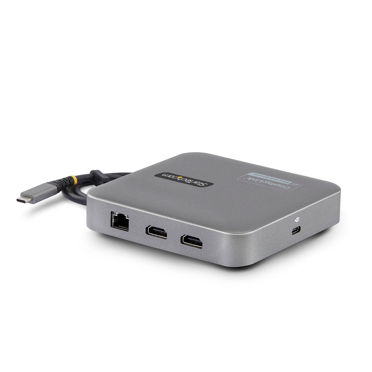 StarTech USB-C Multiport Docking Station 102B-USBC-MULTIPORT – front view showing ports and branding