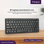 Targus Compact Multi-Device Bluetooth Antimicrobial Keyboard (Black)