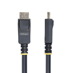 StarTech 10 ft DisplayPort 1.4 Extension Cable close‑up of female connector end