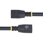 StarTech 10 ft DisplayPort 1.4 Extension Cable cable coiled to illustrate 10‑ft length