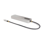 StarTech 10G2A1C25EPD-USB-HUB 3-Port USB-C Hub – 2.5GbE, 100W PD, 10Gbps, 2-Year Warranty shown from a front angle