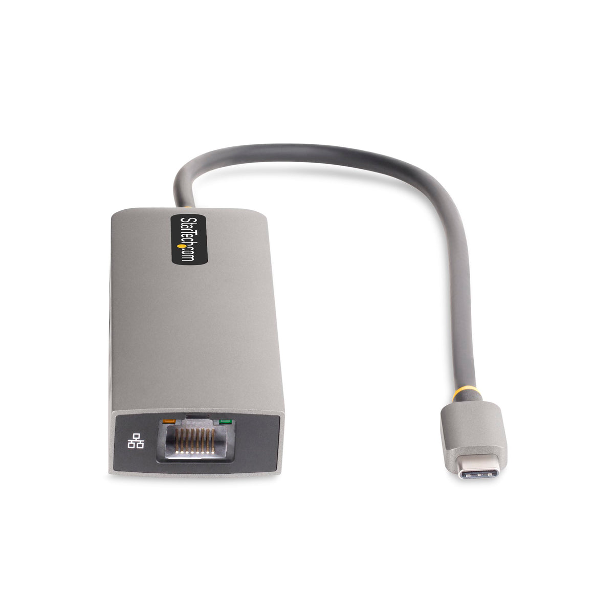 StarTech 10G2A1C25EPD-USB-HUB front view showing compact three‑port USB‑C hub
