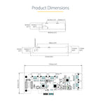 StarTech 10P6G-PCIE-SATA-CARD 10-Port SATA PCIe Expansion Card – 6Gbps front view