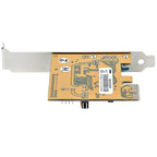 StarTech 11050-PC-SERIAL-CARD RS232 PCIe Serial Card displayed from a side angle