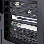 StarTech 11050-PC-SERIAL-CARD RS232 PCIe Serial Card showing the gray PCB and DB9 connector