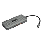Cadyce CA-C4VIEW USB-C Multi-Display Docking Station centered on a white backdrop as the featured shot