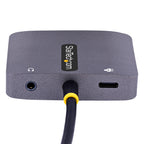 StarTech 122-USBC-HDMI-4K-VGA USB-C Video Adapter shown from a side angle