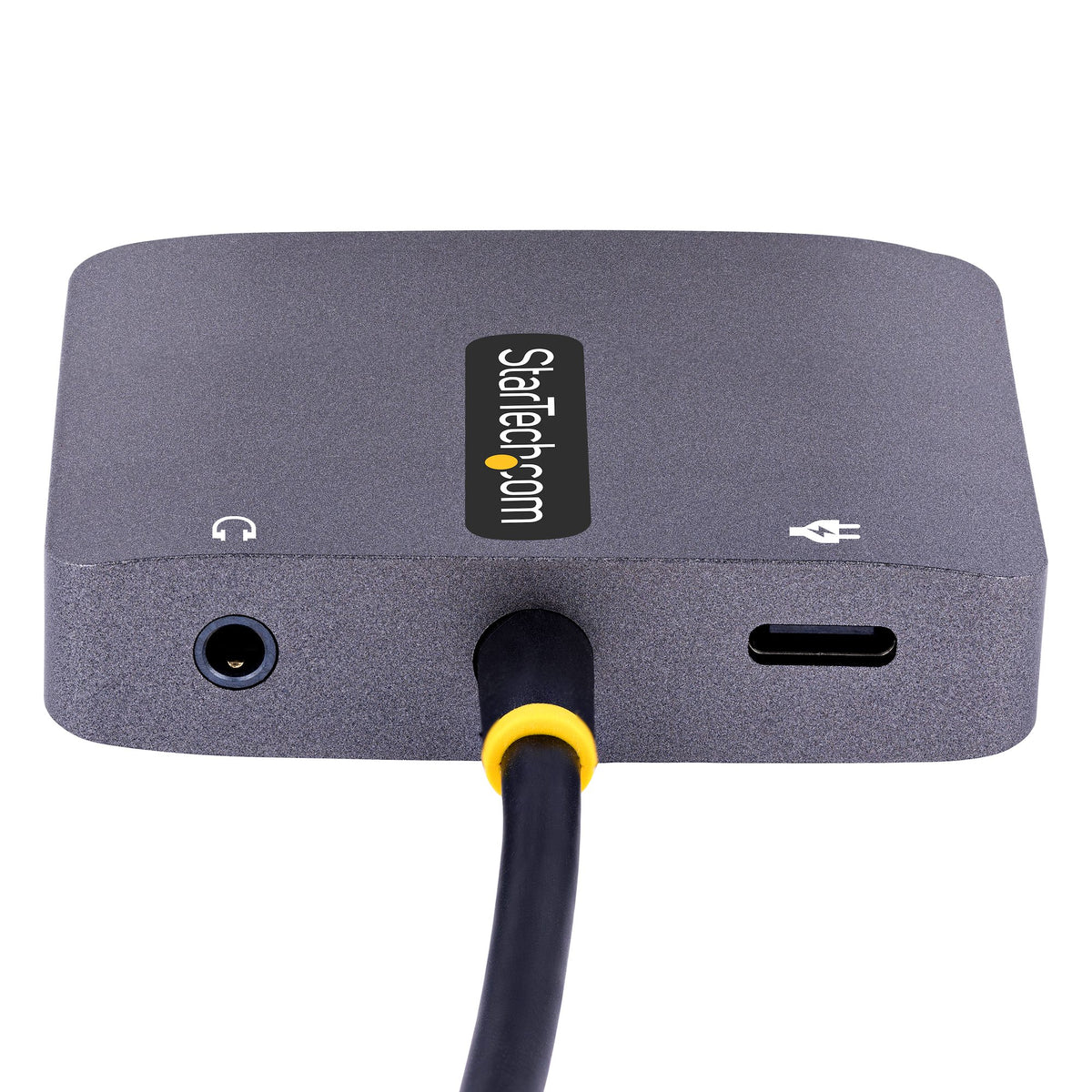 StarTech 122-USBC-HDMI-4K-VGA USB-C Video Adapter shown from a side angle