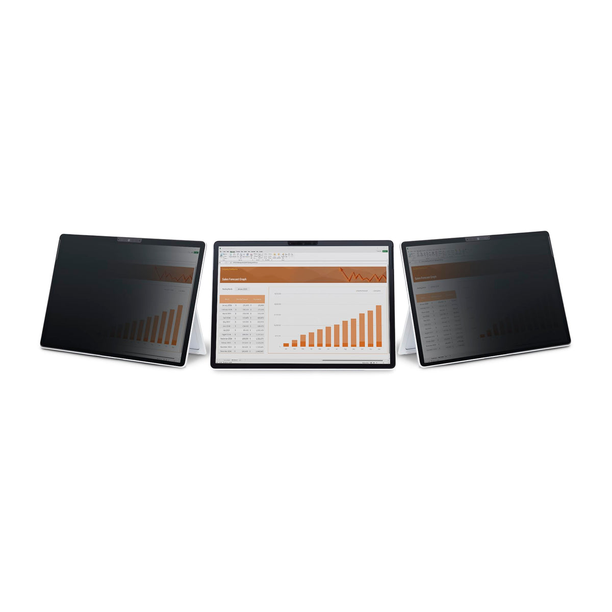StarTech 123SP-PRIVACY-SCREEN privacy filter displayed flat on a white background