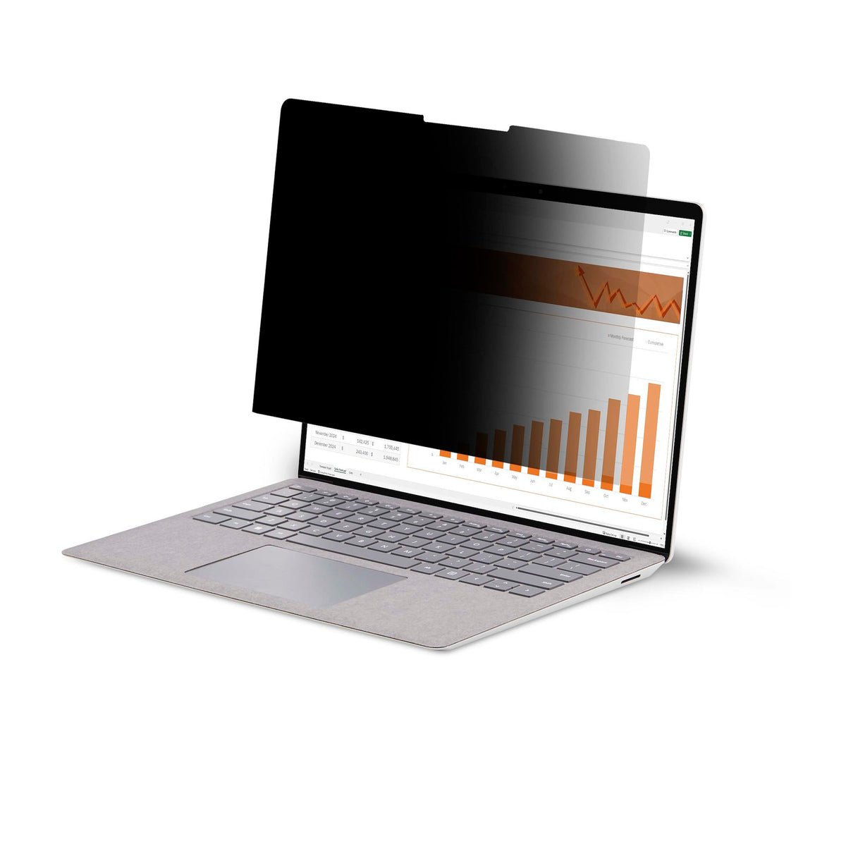 StarTech 124SL-PRIVACY-SCREEN 12.4-Inch Surface Laptop Go Privacy Filter with Touch Support, Anti-Glare & 2-Year Warranty