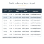StarTech 125TF-PRIVACY-SCREEN 12.5-inch flip-up touch privacy screen for laptops
