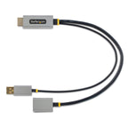 StarTech 128-HDMI-DISPLAYPORT HDMI to DisplayPort Adapter shown from side angle