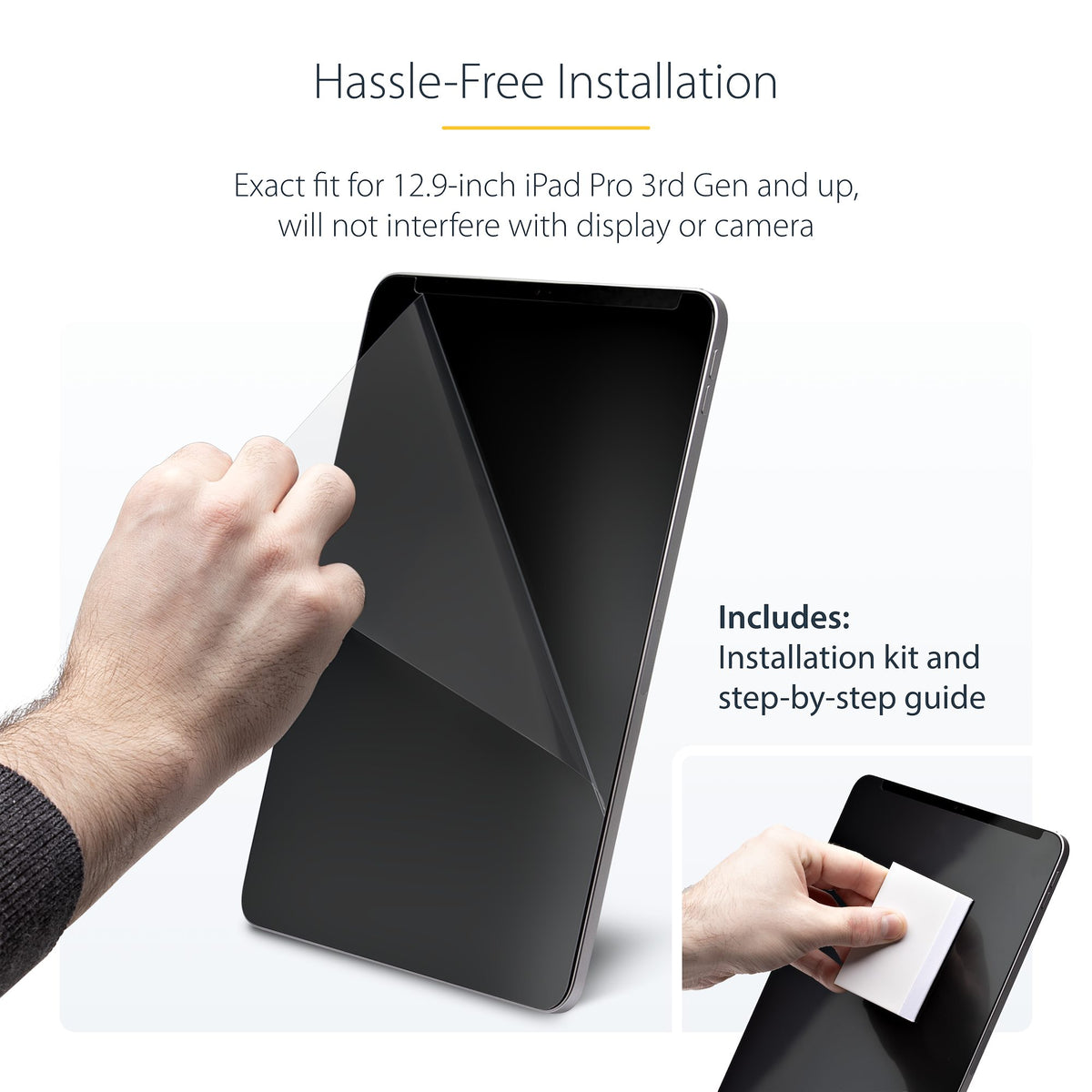 StarTech 129IP-PRIVACY-SCREEN displayed flat showing anti‑glare surface