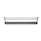 StarTech 12S-CABLE-LACING-BAR 1U Adjustable Rack Cable Lacing Bar for 19-Inch Cabinets – 12s cable lacing bar n